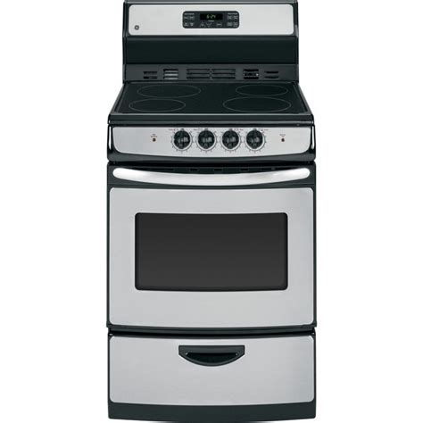 Ge 24 Inch Self Clean Free Standing Electric Range 17413586