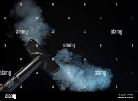 Steam clean brush tool for cleaning. Clean steam concept Stock Photo ...