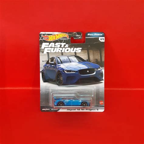 Jual Hot Wheels Premium Jaguar XE SV Project 8 Fast Furious Full Force Shopee Indonesia