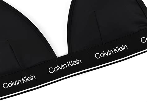Μαγιό Τρίγωνο Bikini Top Calvin Klein KW0KW02424 BEH Μαύρο Eros