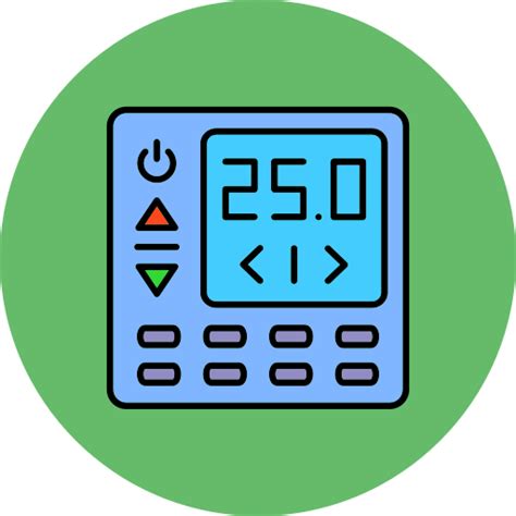 Thermostat Generic color lineal-color icon