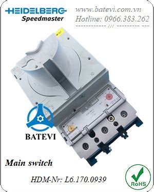 L6.170.0939, Main switch L6.170.0939, công tắc L6.170.0939