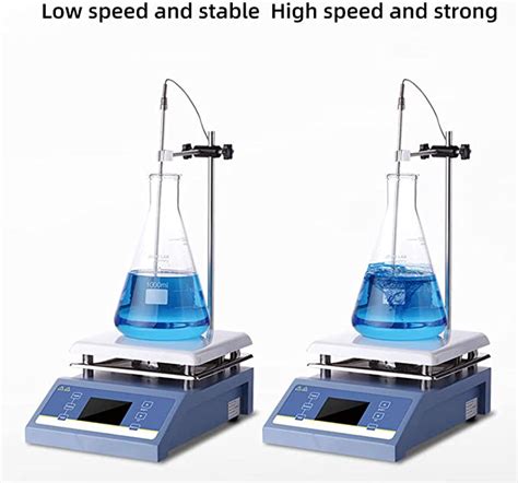 Laboratory Hot Plate Magnetic Stirrer Magnetic Induction Heater Accurate Temperature