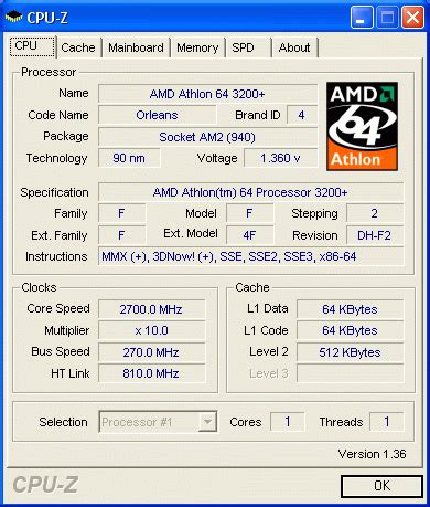 Процессоры AMD Athlon 64 для Socket AM2 | Компьютерная документация от ...