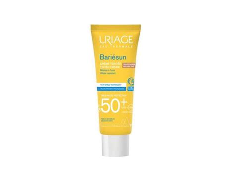 Uriage Bariésun SPF50+ Tónovací opalovací krém zlatý 50 ml | Magistra.cz