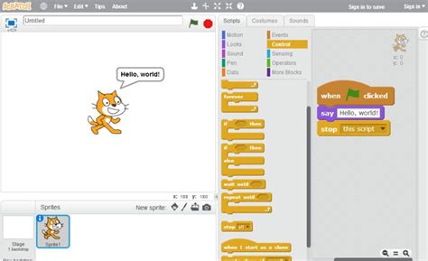 scratch visual programming language  children