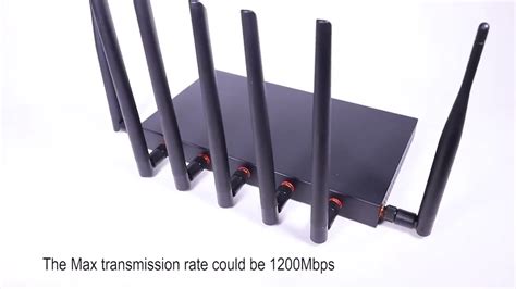 WG1608 Gigabit Dualband Wifi Router - YouTube