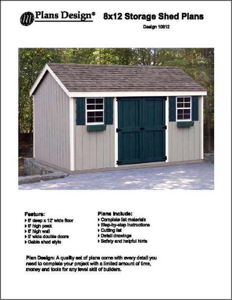 Gable Shed – Plans Design