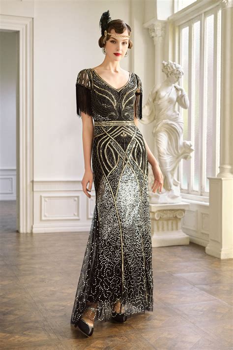 Formal Great Gatsby Costumes Great Gatsby Ball Gown Great Gatsby Ball