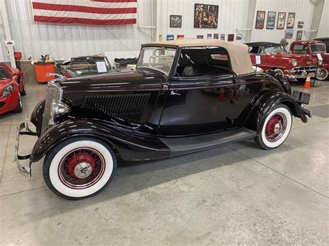 Rebuilt 1934 Ford Engine With New Parts