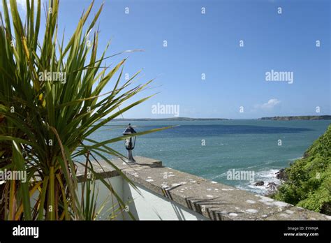 Tenby, South Wales, beaches and shopping Stock Photo - Alamy