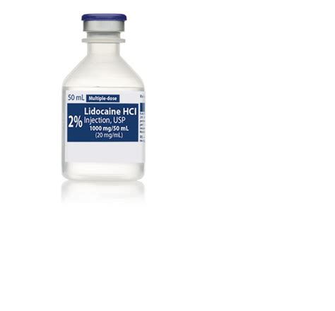 Lidocaine Hydrochloride Injection For Clinical Packaging Type Vial