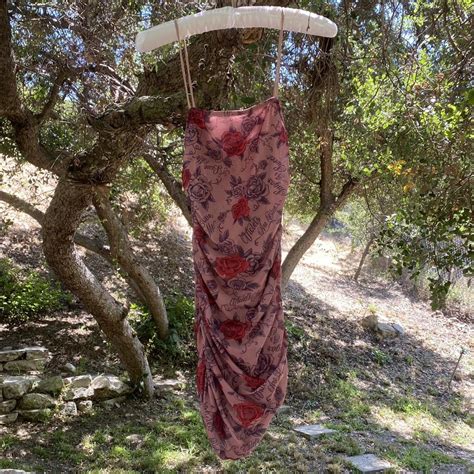 Motel Rose Nude Color Tattoo Style Clubbing Depop