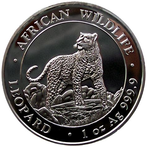 Somalia Leopard Oz Silber Forall M Nzhandel