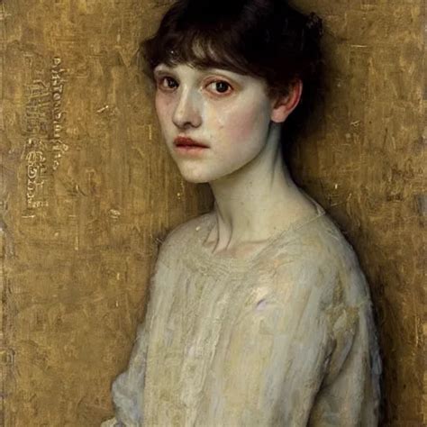 A Painting By Edgar Maxence Stable Diffusion