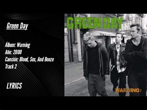 Green Day Blood Sex And Booze En Español Significado YouTube