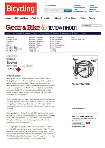 Pr Bicycling Boston Review Montague Bikes