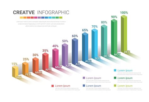 Project Timeline Graph For 12 Months 17349664 Vector Art At Vecteezy
