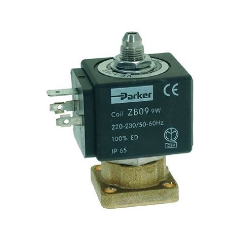 Трехходовой электромагнитный клапан PARKER 230В 50/60Гц ø 1,3 мм VE128R ...