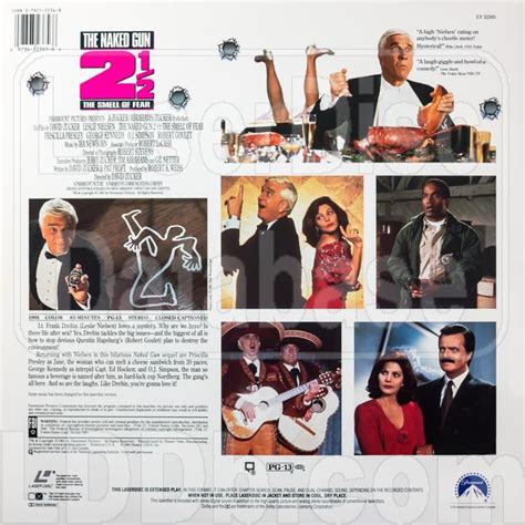 LaserDisc Database Naked Gun The The Smell Of Fear LV On LD LaserDisc