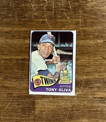 Topps Tony Oliva Minnesota Twins No Creases Ebay