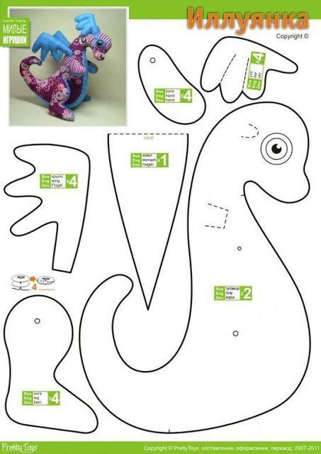 Molde De Dinossauro Para Imprimir Em Feltro E Eva