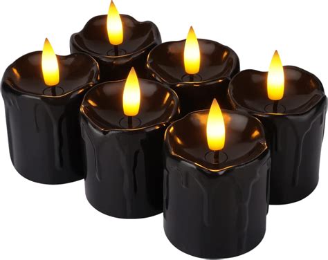 Amazon Homemory Velas Votivas Sin Llama Derretidas De X