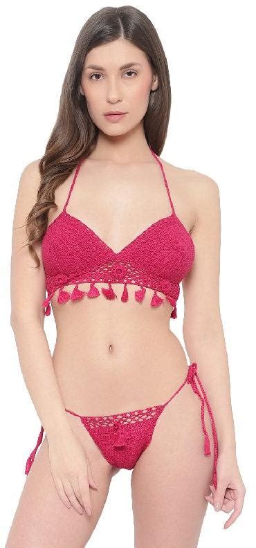 Customized Cotton Thread Bikini Set Size Multisizes Feature Comfortable At Rs 650 Piece