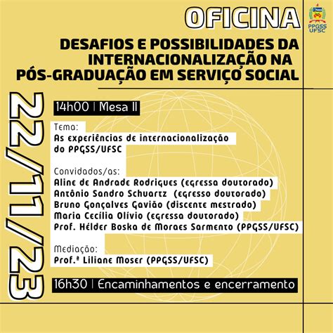 Programa de Pós-Graduação em Serviço Social
