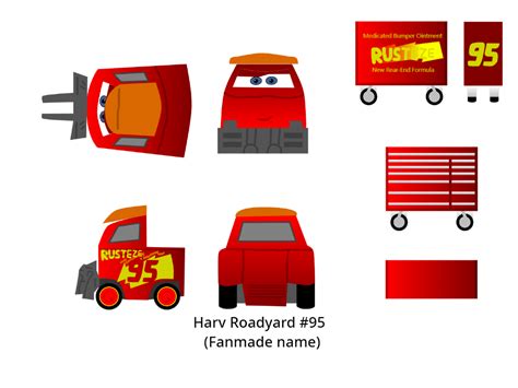 Cars 3 Custom Pitty Harv Roadyard By Mcspeedster2000 On Newgrounds