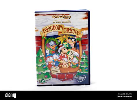 Countdown To Christmas Disney Dvd Stock Photo Alamy