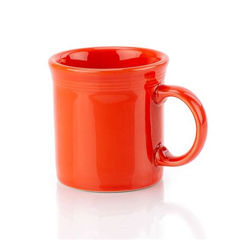 Fiesta® Java Mug 12 Oz Coffee Cup Poppy 0570338