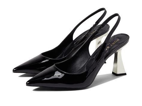 Купить Лодочки Лондонский слингбэк Kurt Geiger London, цвет - черный ...