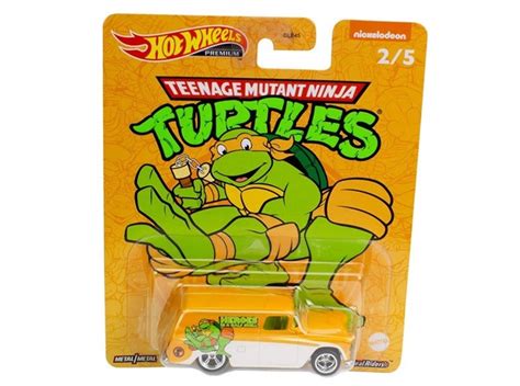 Hot Wheels Michelangelo Chevy Panel Teenage Mutant Ninja Turtles Voitures