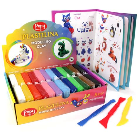 Amazon Pepy Plastilina Reusable And Non Drying Modeling Clay Gift