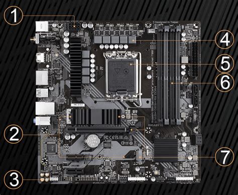 Gigabyte B760M Ultra Durable DS3H AX DDR4 MATX Motherboard