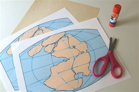 Hands On Geography Activity Make A Pangaea Puzzle