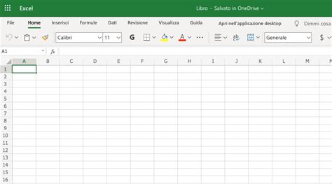 utilizzare microsoft excel  gratis