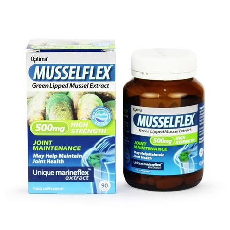 Musselflex Musselflex Supplement 500mg In 90tabs From Optima