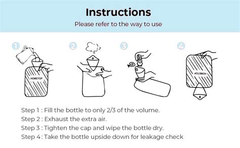 Hot Water Bag Hot Water Bottle Liters Heat Up And Refreezable Hot Cold Pack With Knit Cover