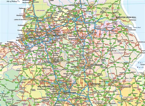 Map Of England Road Map United States Map