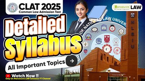 Clat 2025 Syllabus Important Topics How To Start Your Clat