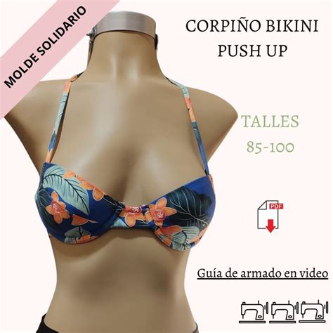 Corpi O Bikini Push Up Trazados Y Costuras