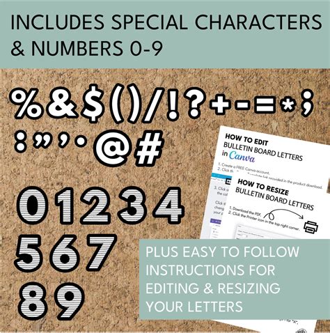 how to make bulletin board letters on canva