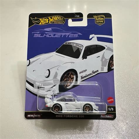 風火輪 Hot wheels Porsche RWB 白色 蝦皮購物