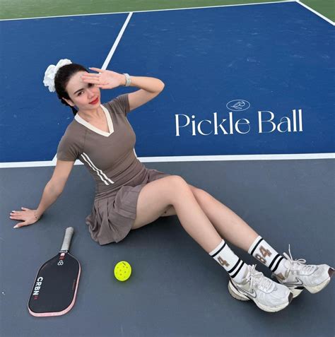 Tổng hợp ảnh hot girl Việt Nam chơi pickleball cực hot VPV Vợt PickleBall Việt Nam
