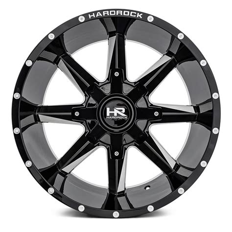 HARDROCK OFFROAD H703 HARDCORE Wheels Gloss Black With Milled