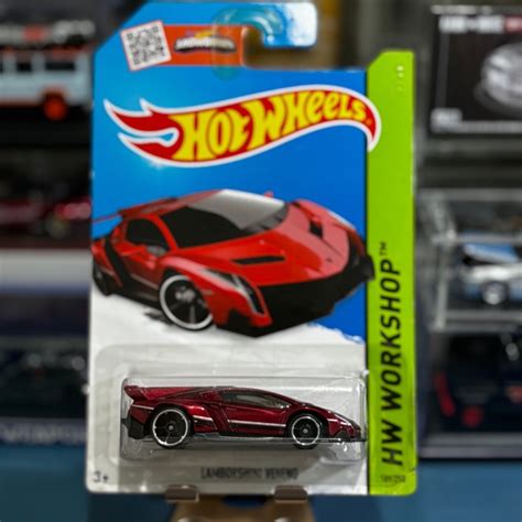 Jual Hot Wheels Lamborghini Veneno Hw Workshop Hotwheels Shopee Indonesia