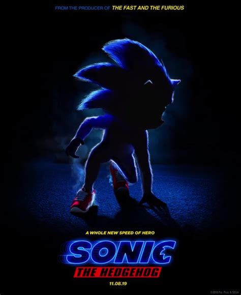 Sonic The Hedgehog Movie Teaser And Poster Revealed Mr Sega Are