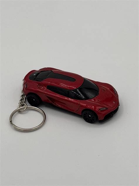 Koenigsegg Gemera Hot Wheels Keychain Etsy